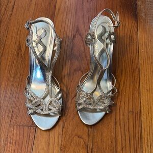 Gold Sparkly Heels